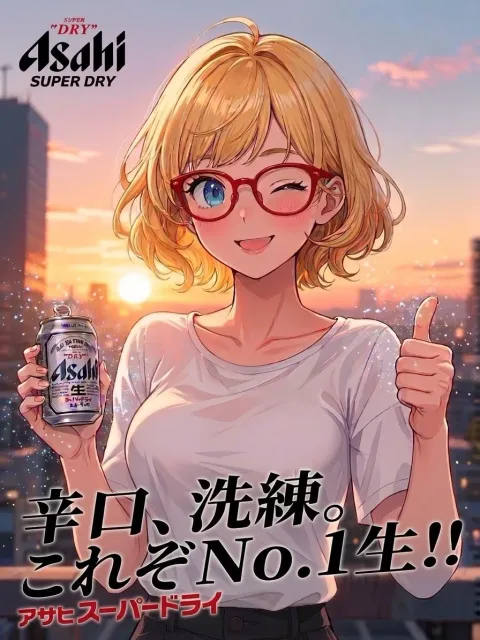 夏はぶっちぎりのスーパードライで決まりだねっ♪😆✨