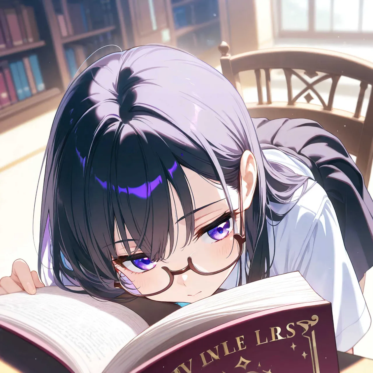 読書に夢中