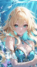 水の姫💠 — ももきゅ。さんのAIイラスト