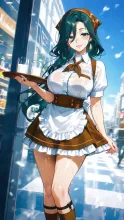 ウェイトレス服も制服扱いでいいですよね(｡･ω･｡)