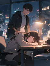 残業中のふたり·チャレンジ の投稿作品