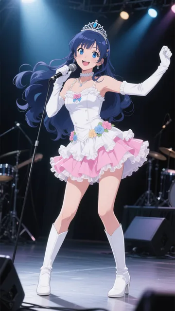 Anime girl 90s anime
