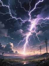 画像生成チャレンジ·雷 の投稿作品