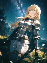 満天の星空のもとで — mafuyuさんのAIイラスト