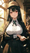 『‥君はさっきからどこを見ているんだ？』