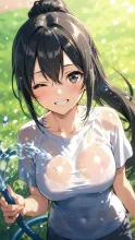 打ち水の朝·初夏チャレンジ の投稿作品