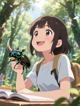 緑の光に導かれて