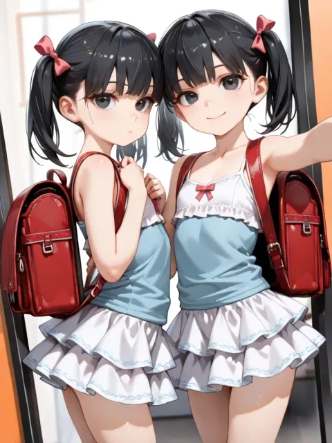 仲良し双子