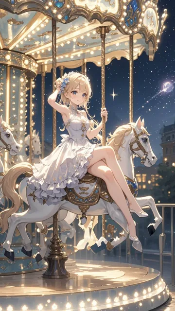 幼い姫の夢の時間