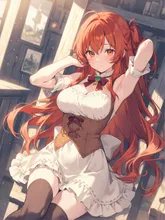 赤髪少女