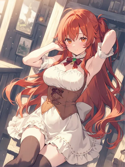 赤髪少女