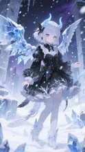 氷雪に堕ちた、やさしい羽根