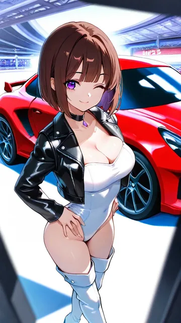レースクイーン(レオタードジャケット)