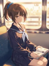 画像生成チャレンジ·電車通学🚃 の投稿作品