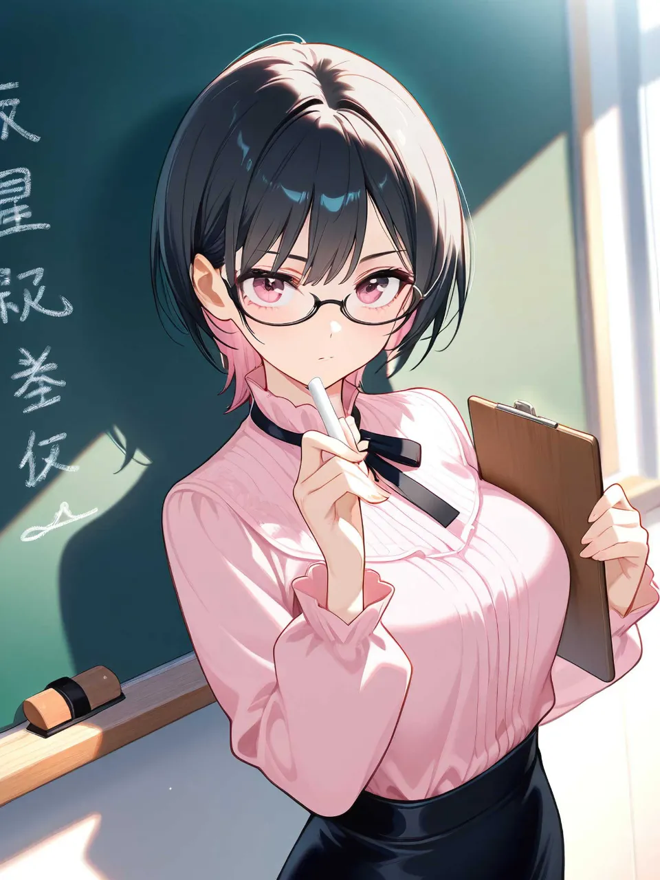 妖艶な新米教師