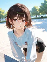 ラジオ体操·夏の朝のはじまり の投稿作品