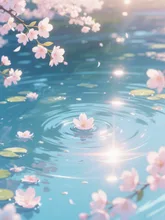 水面に浮かぶ春·チャレンジ の投稿作品