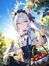 さくらんぼ園とメイドアズサ