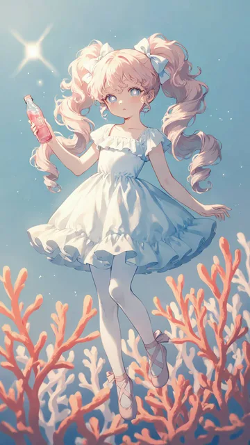 幻月の再光 - 画像生成チャレンジ / キャラ・ナツ