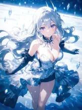 フィギュアスケート·氷上に舞う煌めき の投稿作品