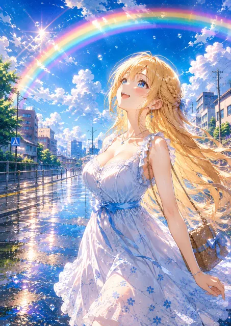 夕立の虹 - はると