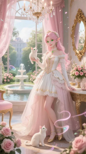 エルフの館の物語