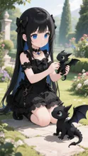 黒髪娘💕私がママだよー❤️