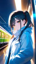 駅のホーム