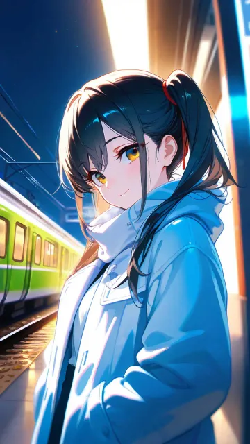 駅のホーム