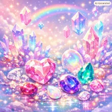 宝石の輝き·きらめく鉱石の世界 の投稿作品