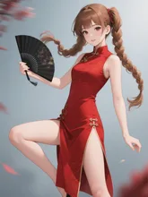 チャイナドレス推し♪(꒪ˊ꒳ˋ꒪)