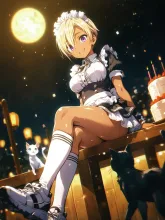 エリザベス・ローゼンクロイツ・安倍のメイド服