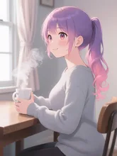 朝の始まり、イエヤス