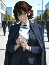 女性捜査官…こんな感じかな(´・_・`)カナ