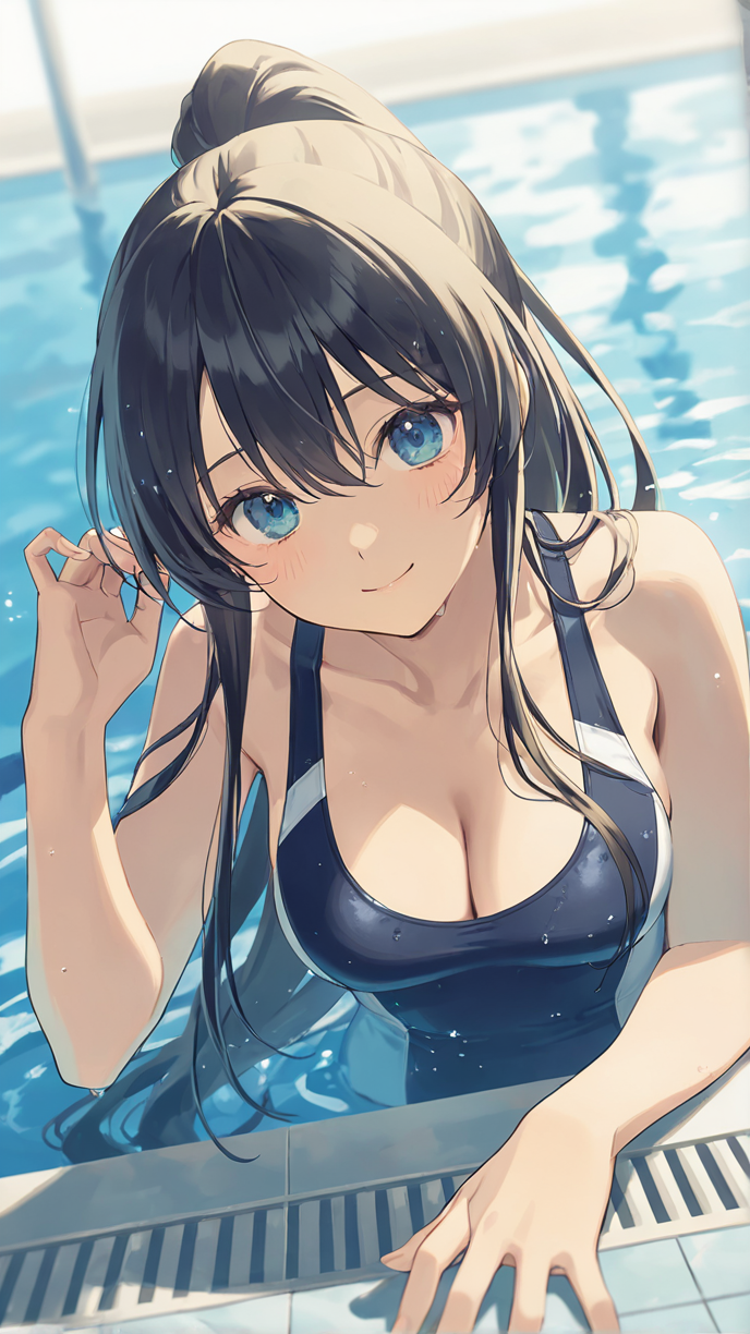 水泳部の美少女