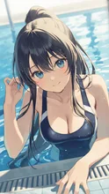 水泳部の美少女