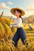 今年は豊作だョ!