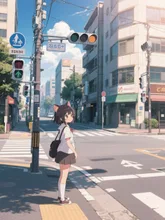 すれ違う街角·今宵チャレンジ の投稿作品