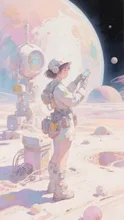 働く女の子
