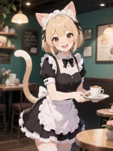 猫耳付きの新人です❣️