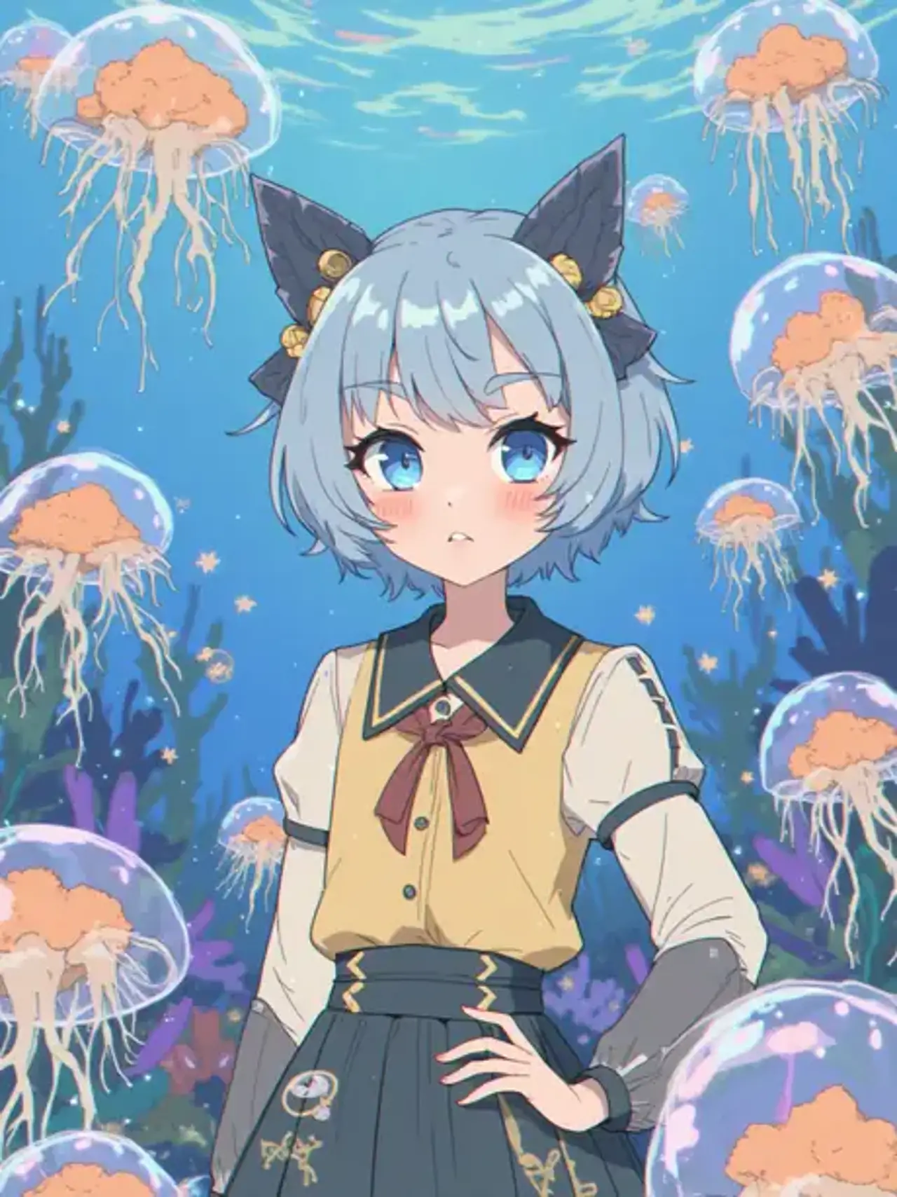 jellyfish — .koko.さんのAIイラスト