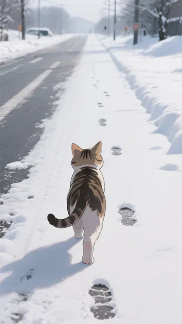 飼い主さんの匂いはあるけど姿が見えないにゃ…