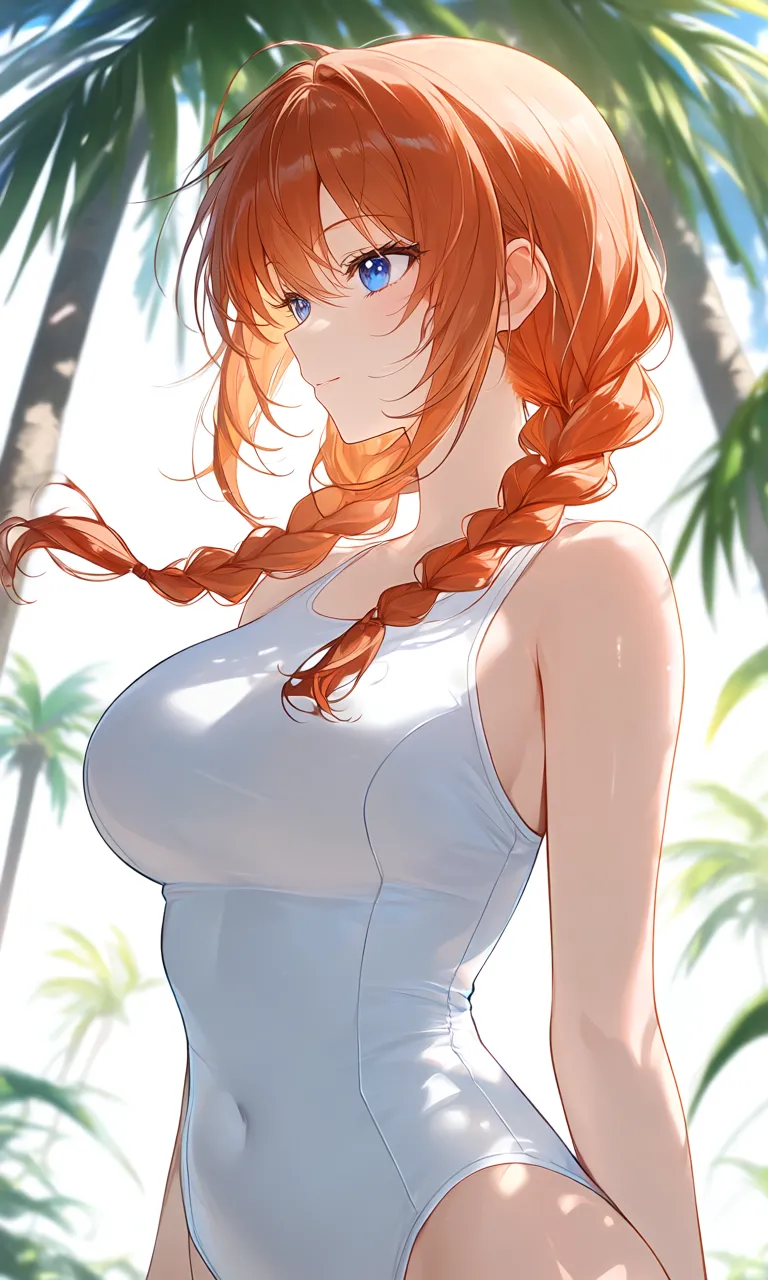 南風の三つ編み