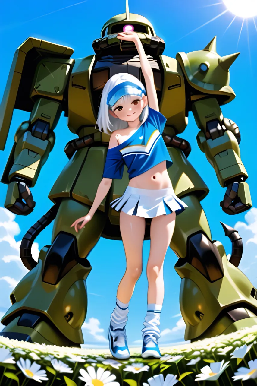 今日を頑張ってる人も、今日は頑張ってない人も、みんなまとめて応援したい、ザクとチアガール！…白