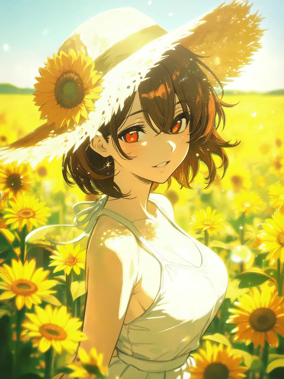麦わら帽子の季節