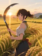 ものすごい鎌•••
