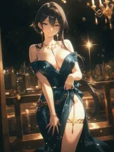 夜のホステス·ネオンに溶ける微笑 の投稿作品