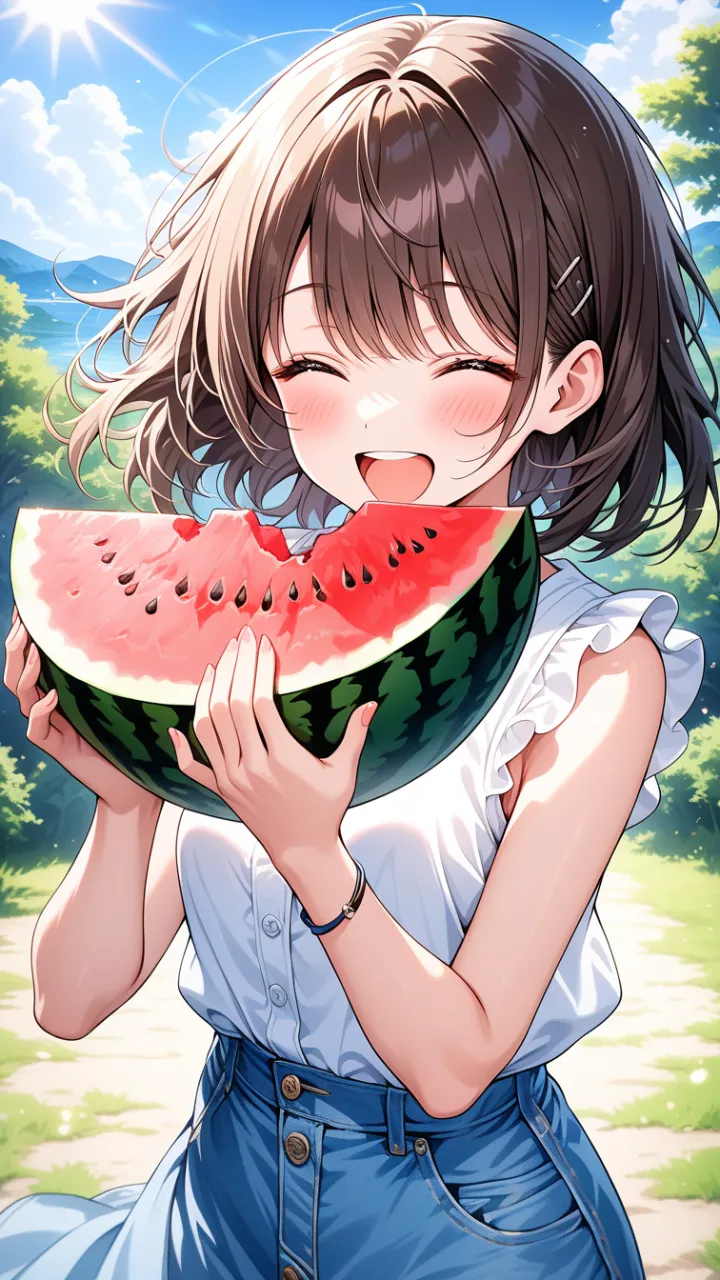D　夏色スマイル、いただきマス
