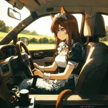 ネコ耳メイドの休日·チャレンジ の投稿作品