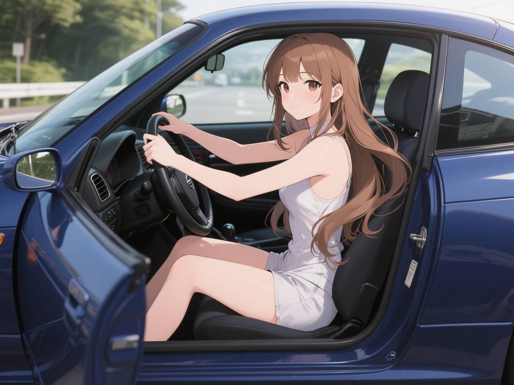 なんのクルマだ？(๑º ﾛ º๑)〣